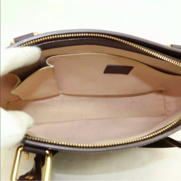 Louis Vuitton Pink and Brown Monogram Tote - Picture 6 of 8